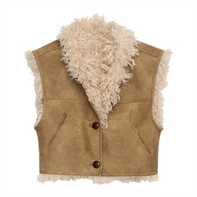 Isabel Marant Etoile Clara Vest, Taupe